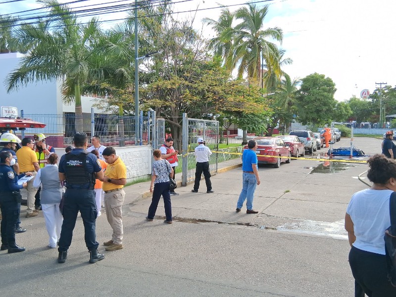 Evacuan Clínica del ISSSTE en Mazatlán por Derrame de Químico