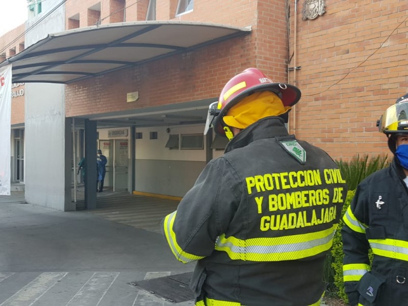 Evacuan Cruz Verde por conato de incendio