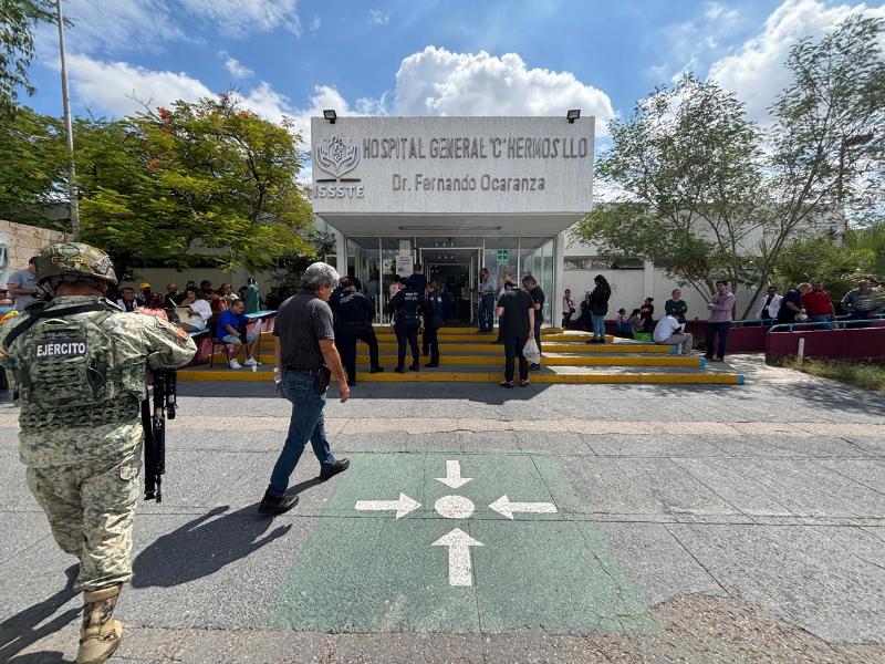 Evacuan Hospital Ocaranza por fuga de gas