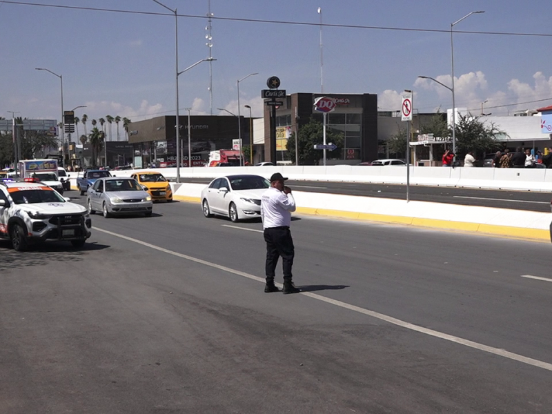 Evalúan circulación en Sistema Vial Cuatro Caminos