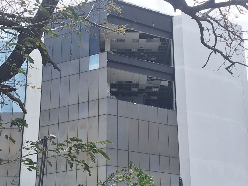 Evaluarán daños a edificio del Poder Judicial en Veracruz