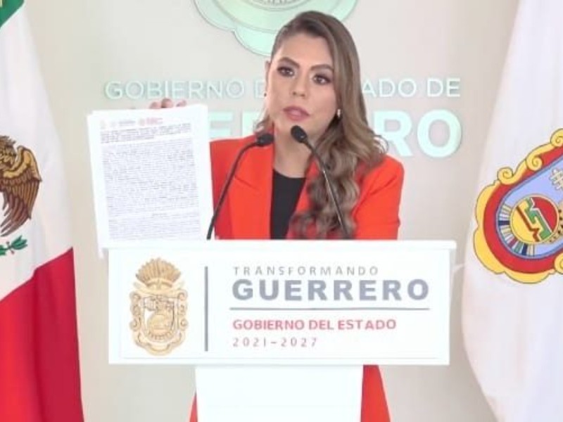 Evelyn Salagado solicita declaratoria de desastre en Guerrero tras Erick