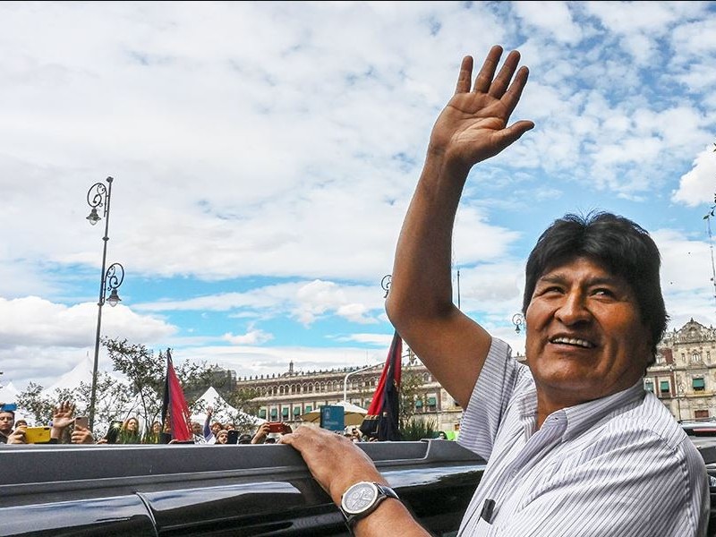 Evo Morales deja México y viaja a Cuba