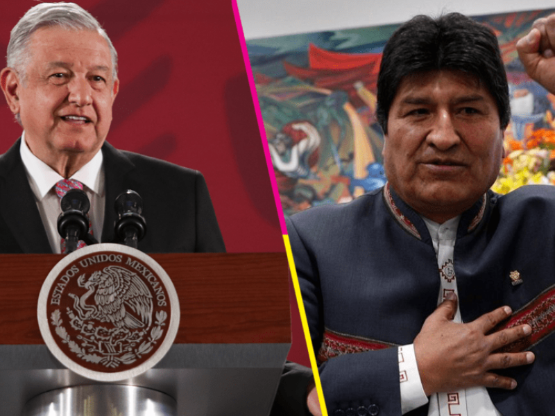 Evo Morales defiende a López Obrador