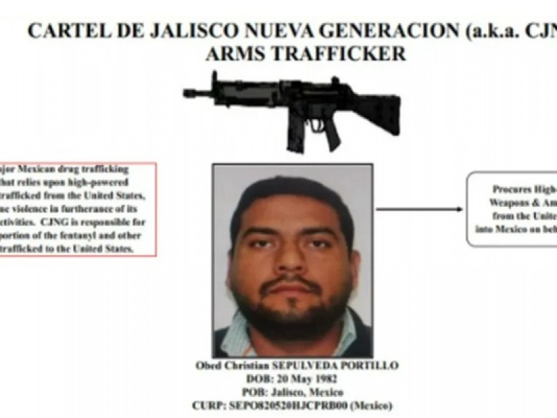 Ex policía de Guadalajara señalado por traficar armas para CJNG
