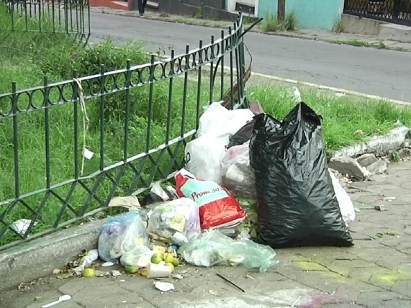 Exceso de basura en Calzada de los Fuertes