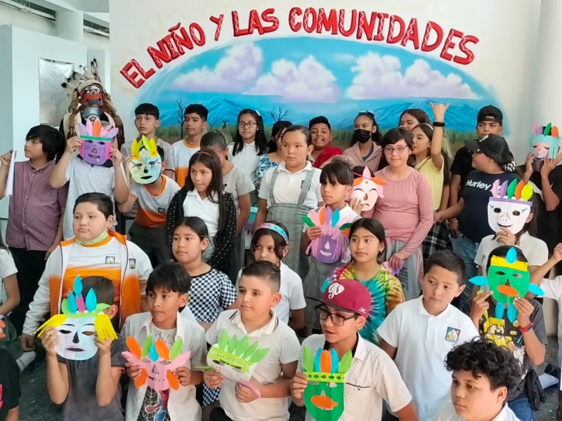 Exhibición para niños de Comunidades originarias