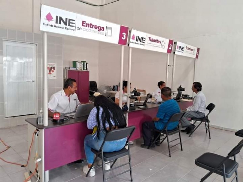 Exhorta INE a recoger credenciales pendientes