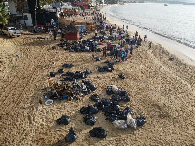 Exhorta salud a no ingresar a playas
