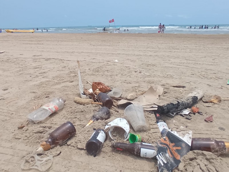Exhortan a mantener limpias las playas de Tuxpan