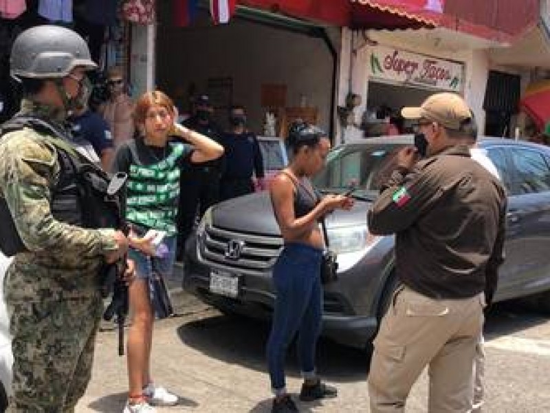 Exhortan a migrantes a usar cubrebocas en Tapachula