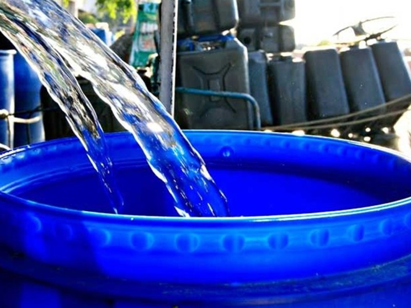 Exhortan almacenar agua por afectaciones en la red hidráulica causado por tormentas