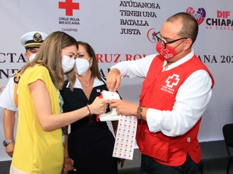 Exhortan autiridades a solidarizarse con la Cruz Roja Mexicana