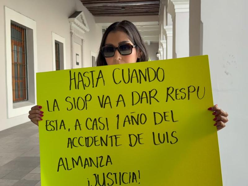 Exige justicia por muerte de motociclista en Coatepec