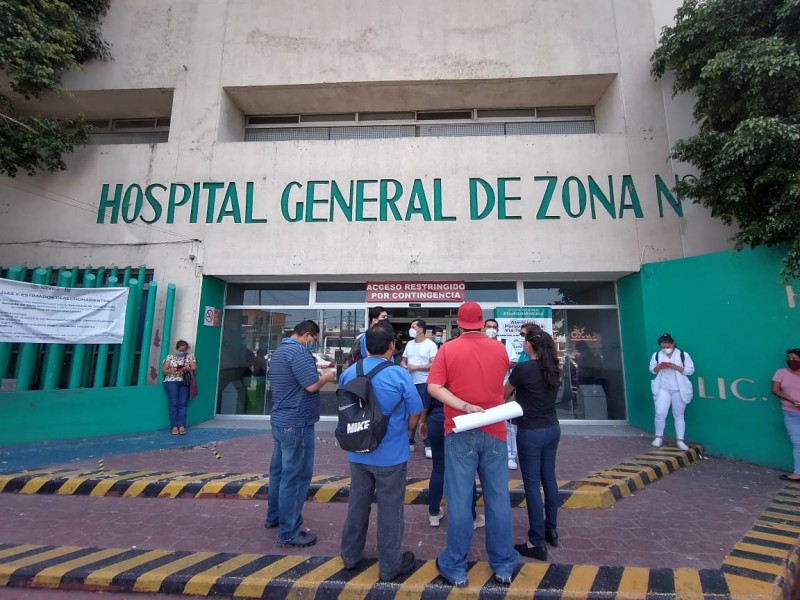 Exige personal del IMSS no les descuenten Bono Covid