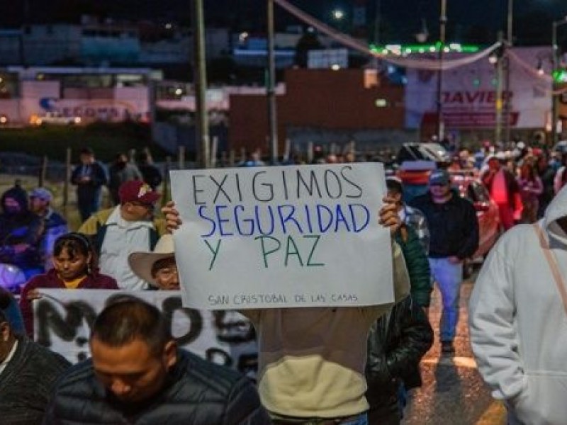 Exigen al Estado mexicano desde Chiapas paz en el país