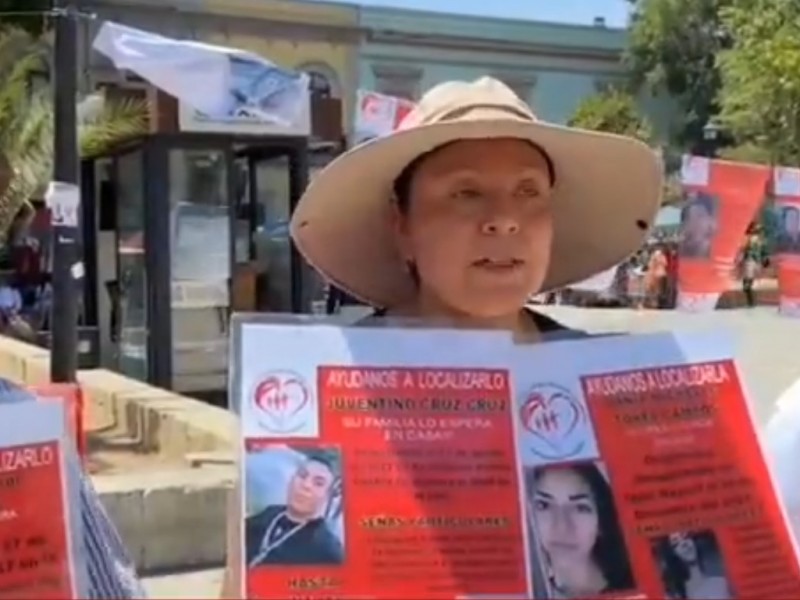 Exigen al gobierno búsqueda de personas desaparecidas en Oaxaca