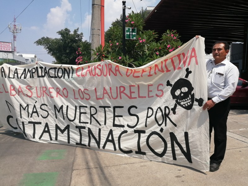 Exigen clausura de vertedero Los Laureles