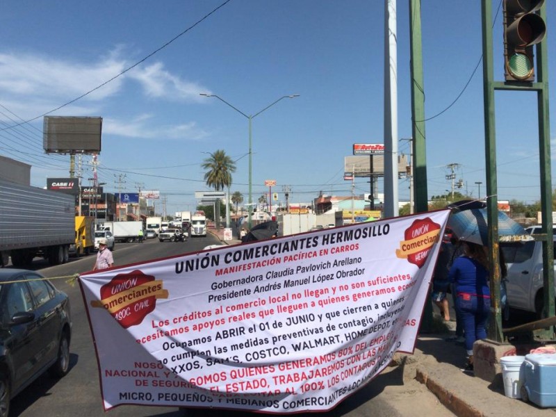 Exigen comerciantes del Centro reinicio de labores