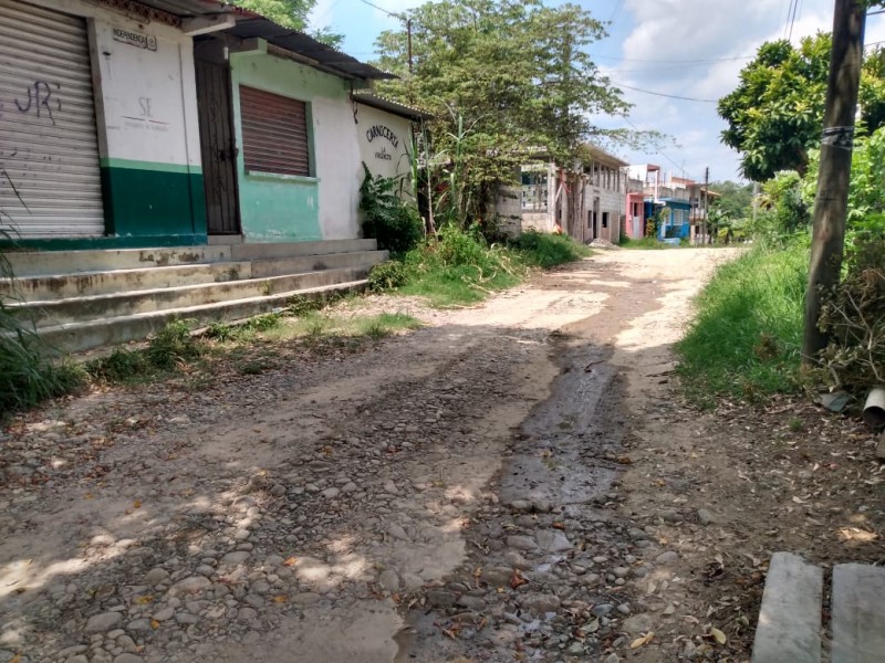 Exigen drenaje en Alto Lucero