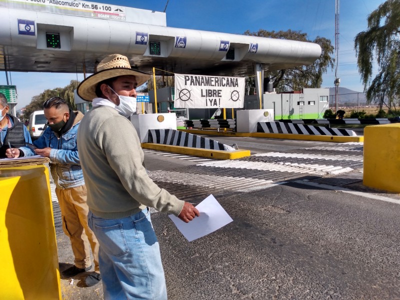 Exigen eliminar peaje de la carretera Toluca-Atlacomulco