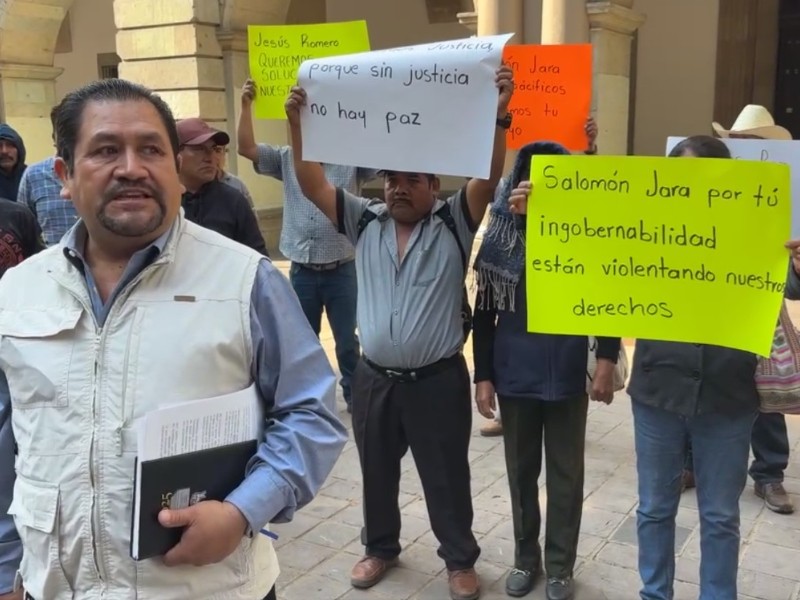 Exigen intervención estatal urgente ante conflicto agrario, Zimatlán de Oaxaca