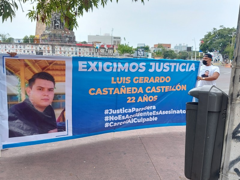 Exigen justicia para Luis Gerardo con manifestación