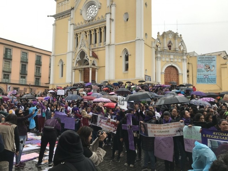 Exigen miles de mujeres en Xalapa cese a la violencia