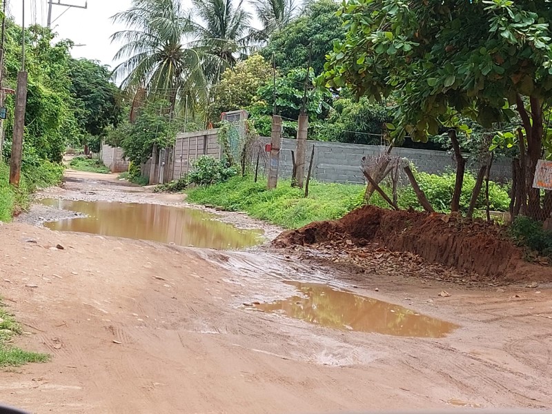 Exigen obra pública en la Cuarta Sección de Tehuantepec