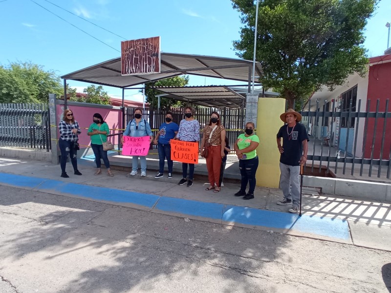 Exigen operación de subestación de luz en preescolar