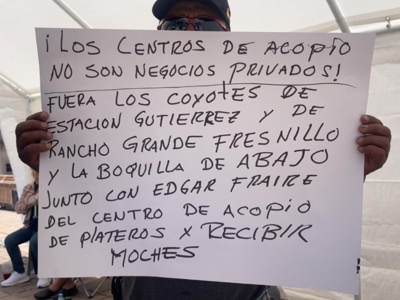 Productores de frijol exigen que coyotes salgan de Segalmex