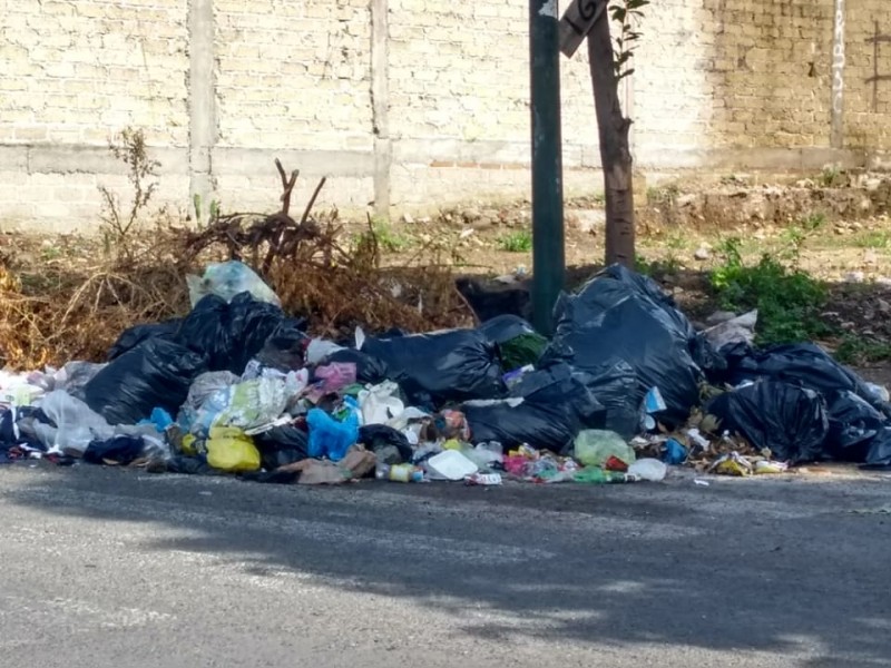 Exigen recolección de basura al oriente de Colima