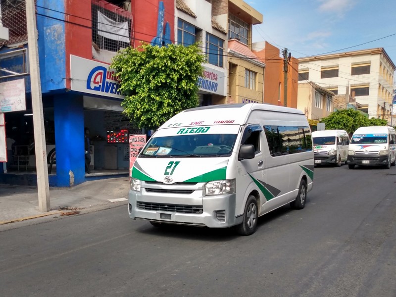 Existe mucho transporte público irregular: Dirección de Gobierno