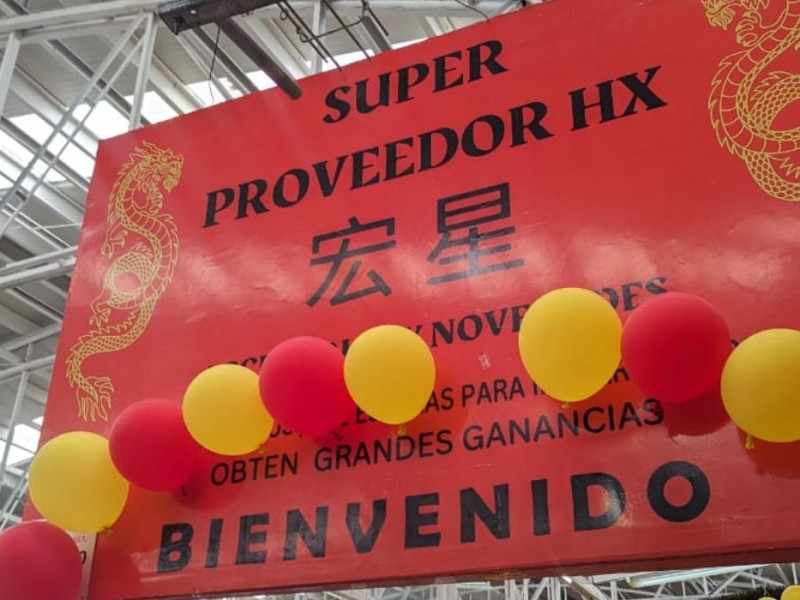 Existen almenos más de 10 almacenes chinos en Toluca