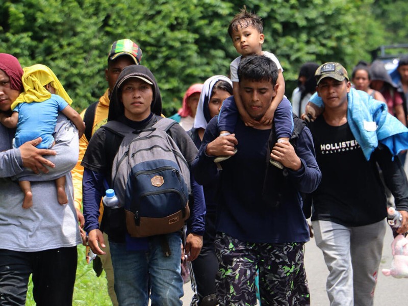 Éxodo en marcha: sale nueva caravana migrante desde Chiapas