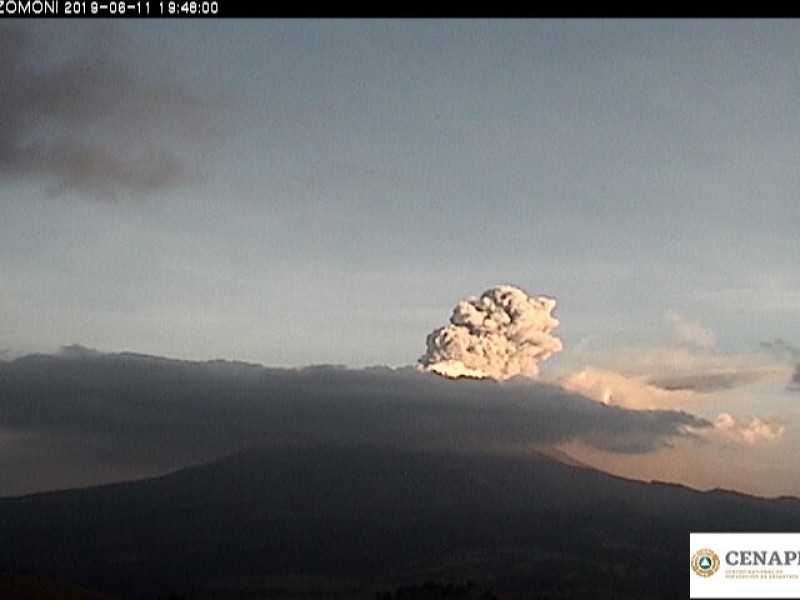 Expertos descartan formación de nuevo domo en Popocatépetl