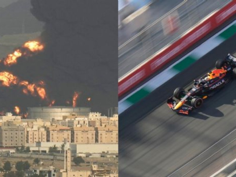 Explosión cerca del circuito de Fórmula 1 de Arabia Saudí