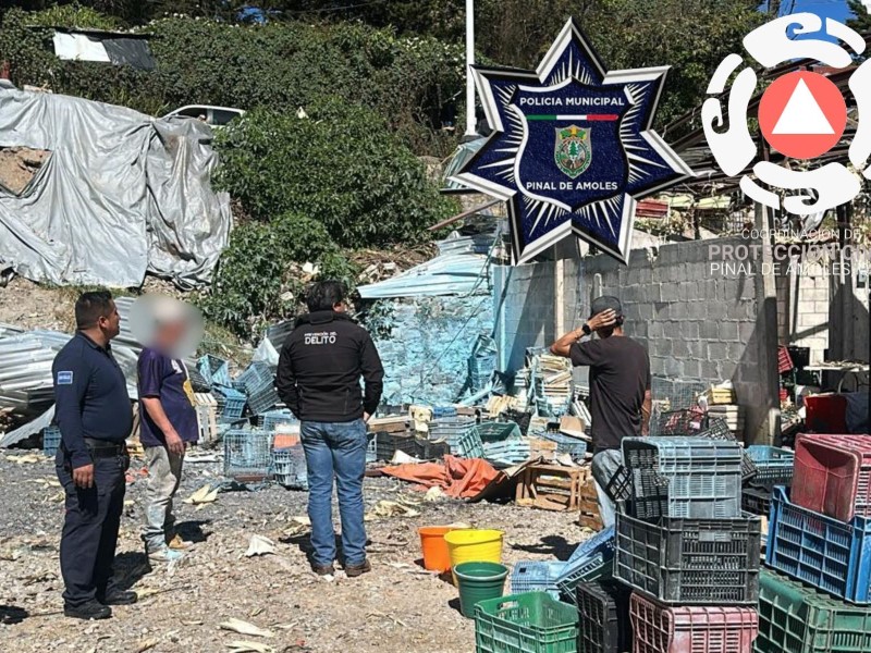 Explosión de pirotecnia en Pinal de Amoles deja 6 lesionados