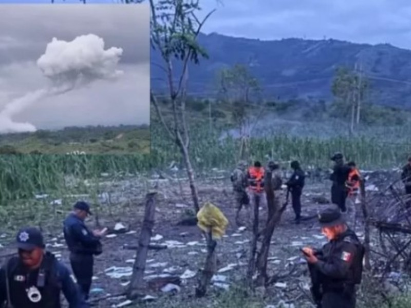 Explosión de polvorín en Pinotepa Nacional deja personas lesionadas