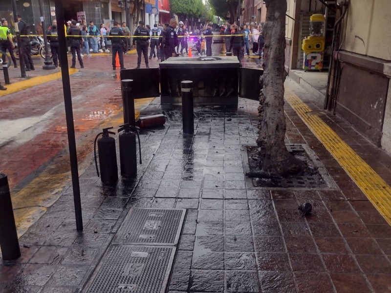 Explosión de transformador en pleno centro de León deja 8 lesionados