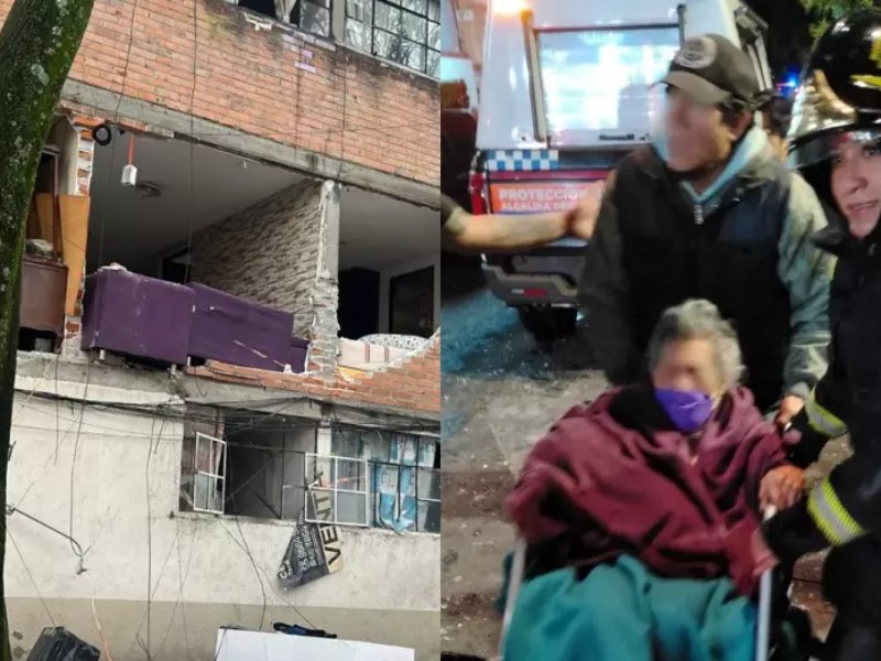 Explosión en edificio en la Benito Juárez, en CDMX deja varios lesionados