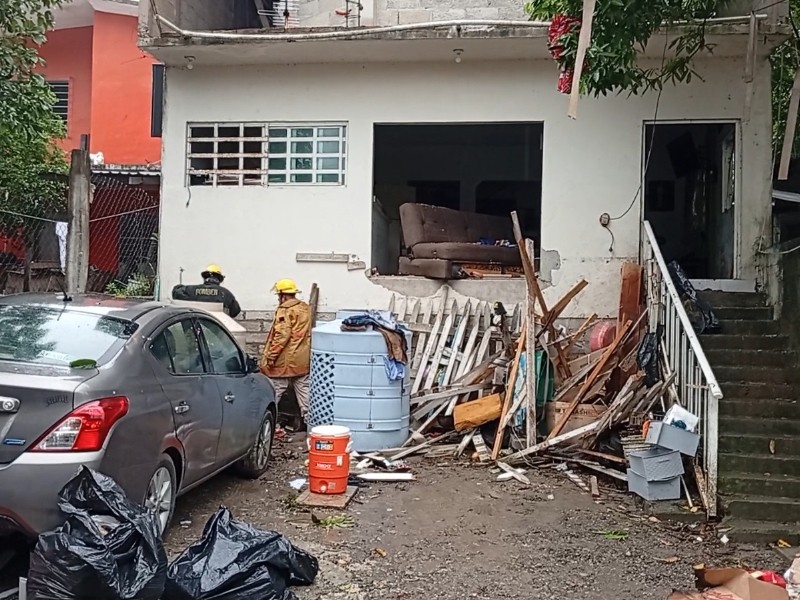 Explosión por gas en Nueva Italia deja un lesionado