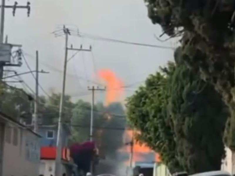 Explosión en gasera de Coacalco deja daños materiales