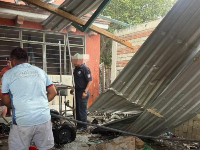 Explosión pirotécnica deja cuatro heridos en Ánimas Trujano