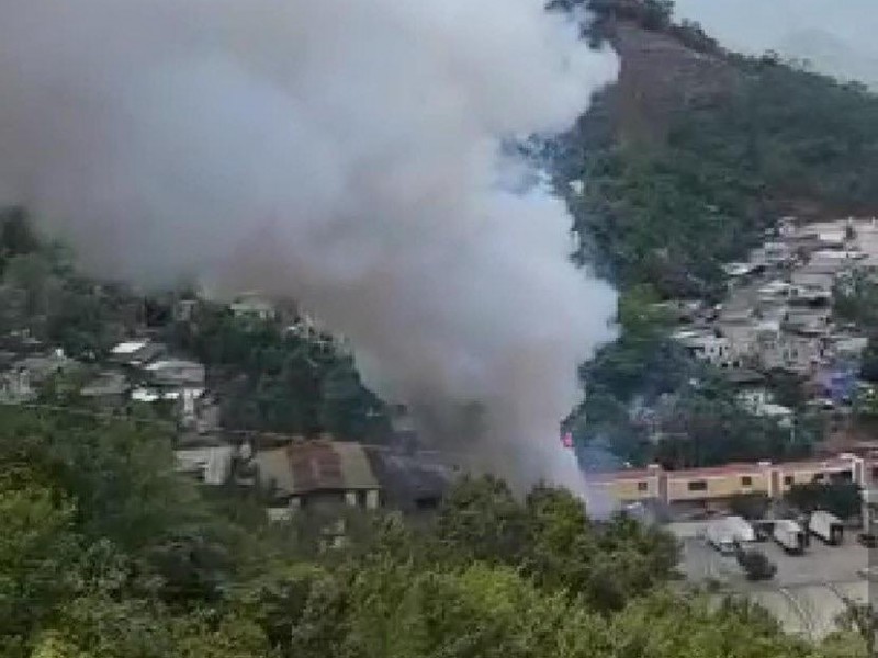 Explota bodega con pirotecnia en Frontera Comalapa