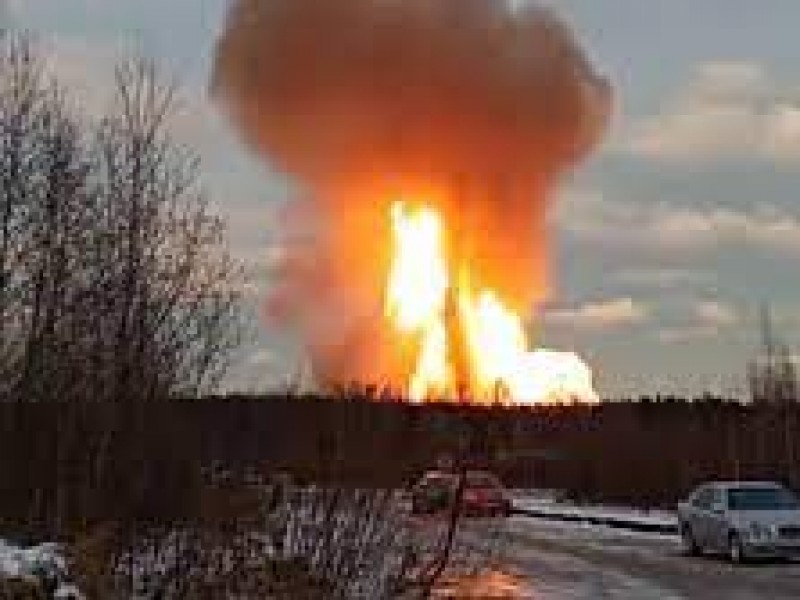 Explota gasoducto ruso