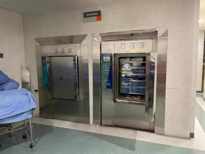 Explota maquina esterilizadora en hospital de Oaxaca