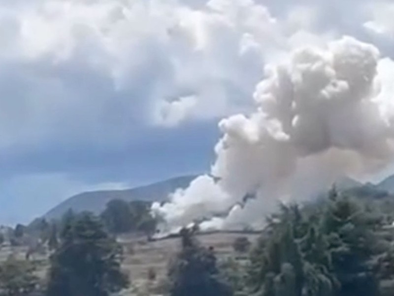 Explota polvorín en Ozumba