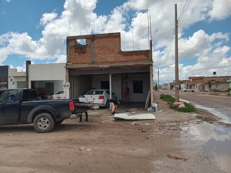 Explota tanque de gas en Fraccionamiento Milenio 450