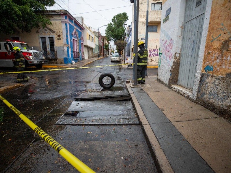Explota transformador en la zona Centro de Guadalajara